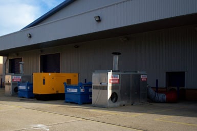 Heater verhuur voor Garages & Werkplaatsen - Andrews Sykes België NL
