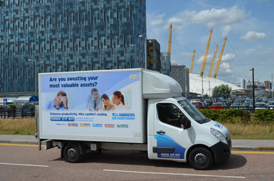 Verwarming verhuur voor Facility Management - Andrews Sykes België NL