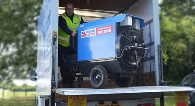 Heater verhuur voor Installateurs - Andrews Sykes België NL