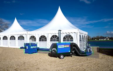 Heater verhuur voor Tenten - Andrews Sykes België NL