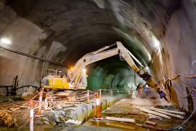 Tunnels - Ventilator verhuur - Andrews Sykes België NL