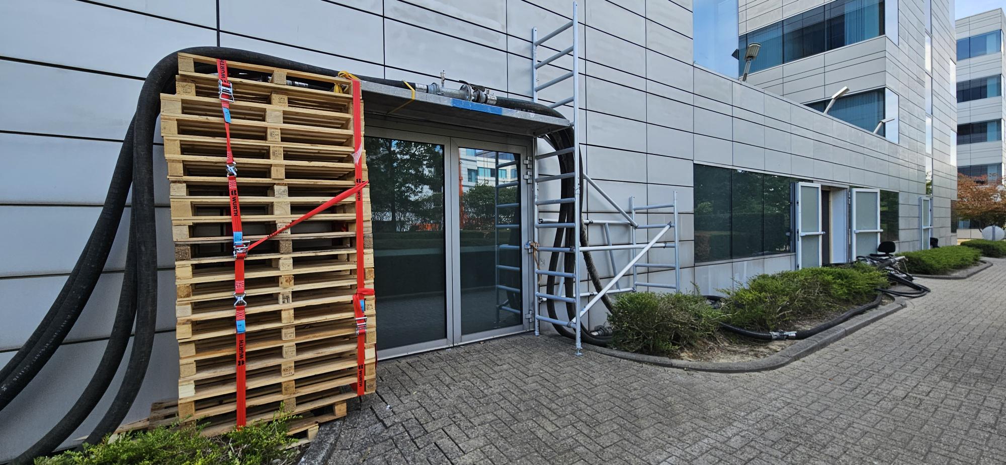 Tijdelijke koeling beschermt datacenter tijdens kritieke operaties