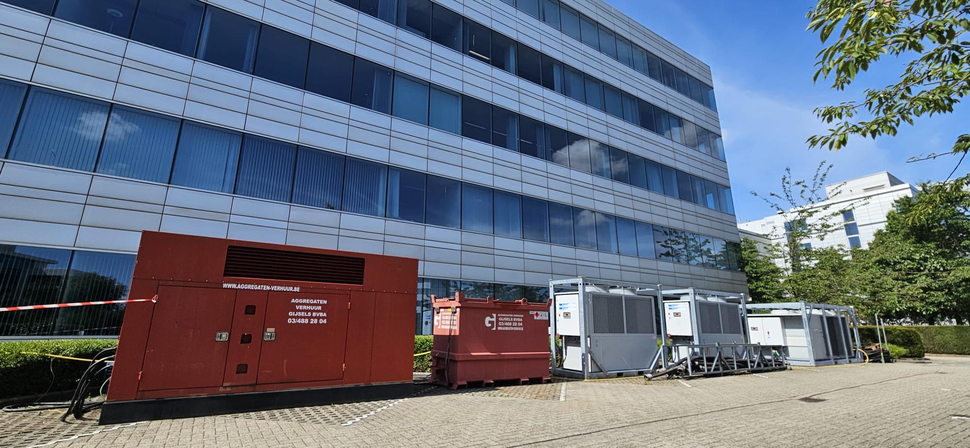 Tijdelijke koeling beschermt datacenter tijdens kritieke operaties