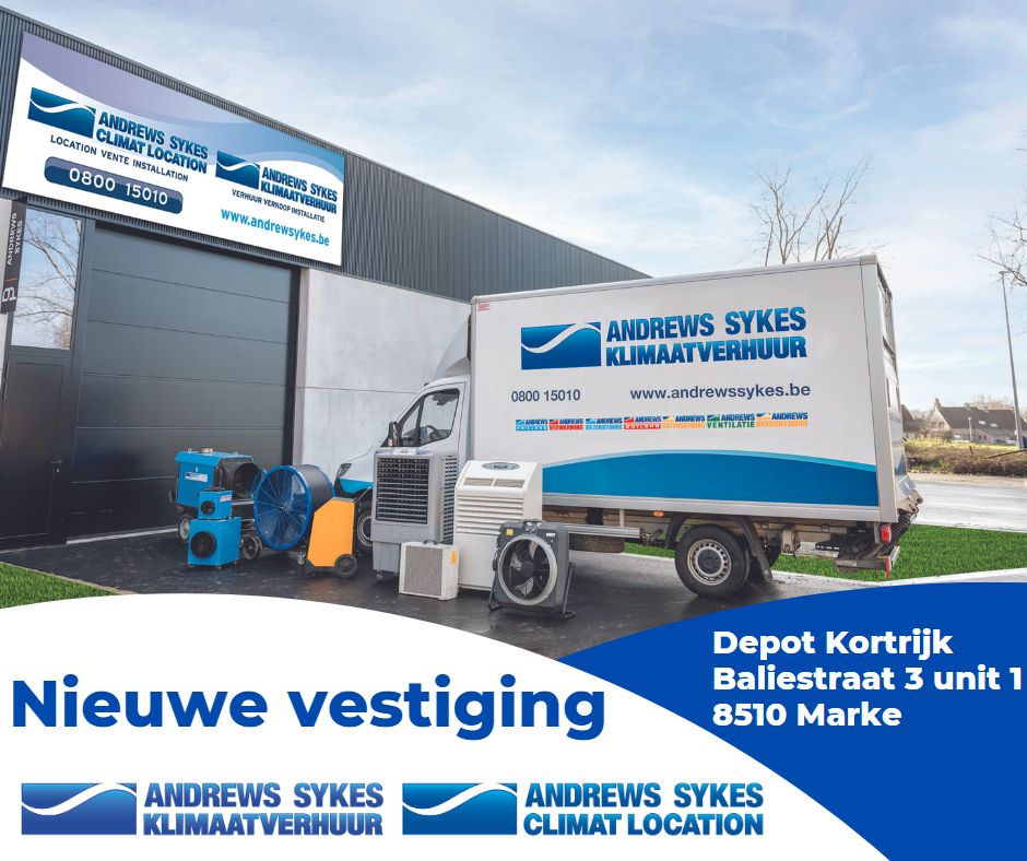 Nieuw depot in Kortrijk!