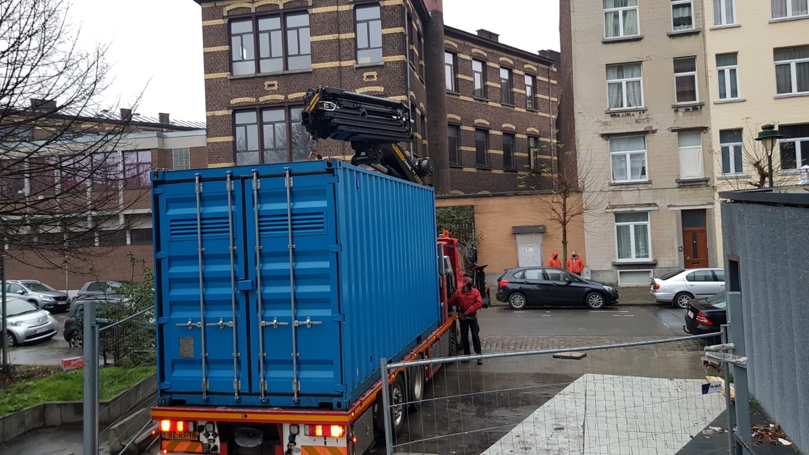 Hoge Capaciteit Boiler voor Noodsituatie Appartementen Gebouw in Anderlecht